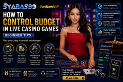 How to Control Budget in Live Casino Game - syabas99 Malaysia